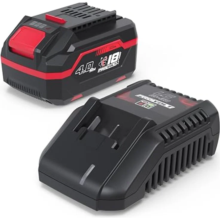 Güde Ladegerät + Akku-Kit Lgap 18-3040 P, Starter-Kit 18V E³ mit 4,0 Ah Akku und 80 W Ladegerät – Bild 1