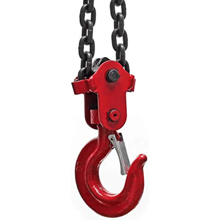 Wiltec Kettenzug 3000Kg, 3T Seilzug mit 3M Kettenlänge und 25M Hubhöhe, drehbarer Lasthaken, robust und langlebig – Bild 4