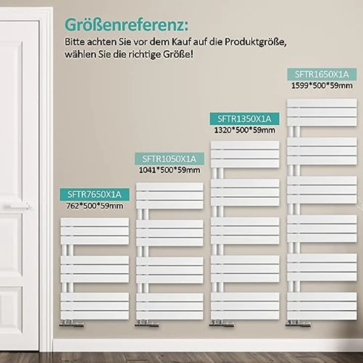 Hopibath Dusch-Falttür 180º Nischentür aus 5mm Sicherheitsglas, Alu-Bodenleiste & Magnetdichtleisten, H:185cm, B:75-120cm, raumsparend, verstellbar – Bild 7
