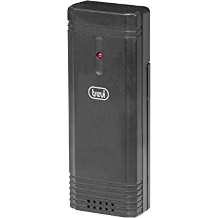 Trevi Wetterstation ME3165RC, Wetterstation mit externem Sensor, multifunktional in Schwarz – Bild 2