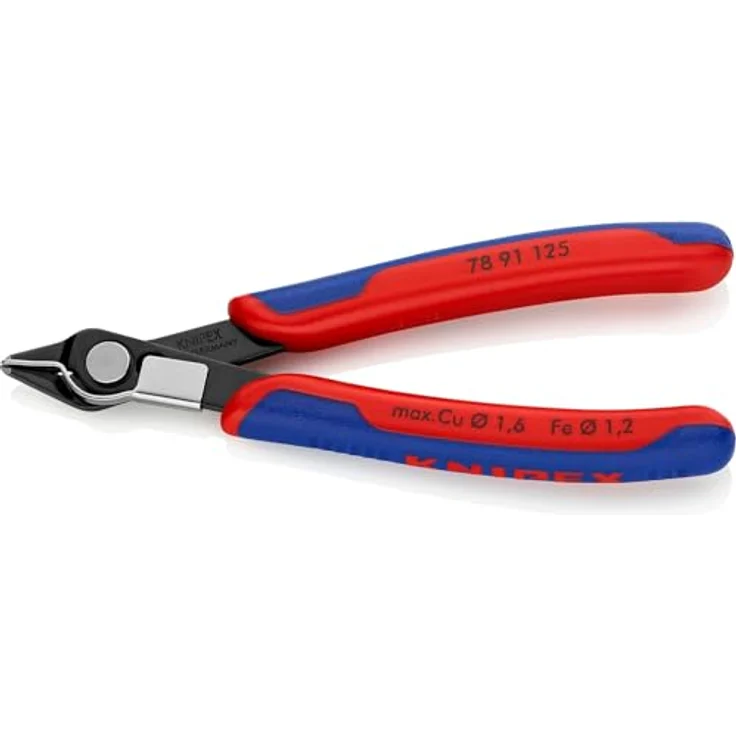 KNIPEX 78 91 125 Electronic Super Knips brüniert mit Mehrkomponenten-Hüllen 125 mm – Bild 2