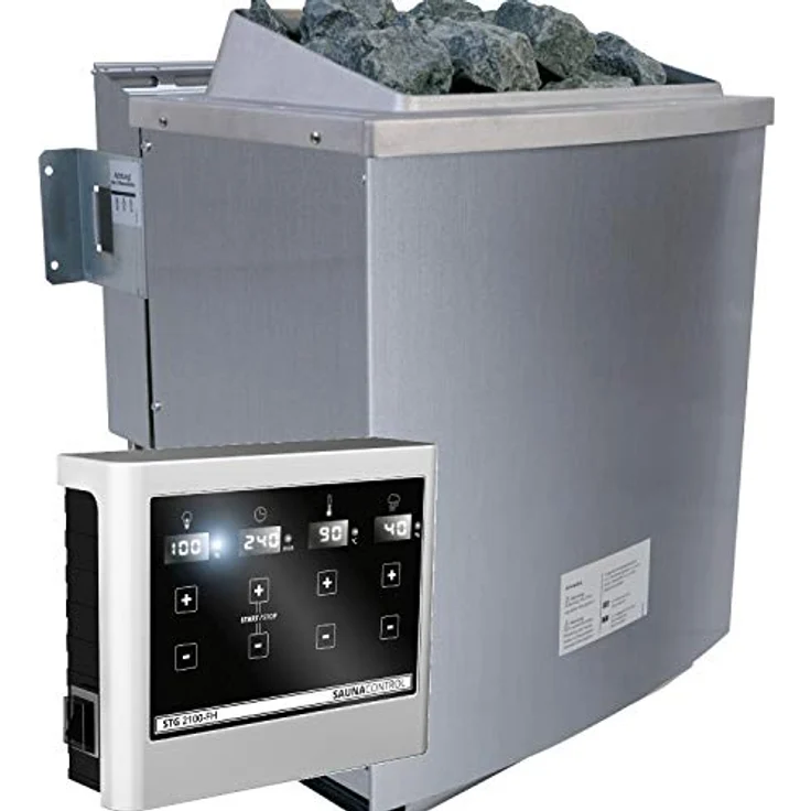 Karibu Bio-Saunaofen, 9 kW, externe Steuerung, (1-St), mit Steinen – Bild 2