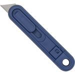 WEDO Cutter Cuttermesser MetDetec, detektierbar und x-Ray-fähig, blau, ergonomisch, TÜV/GS geprüft, rostfreier Edelstahl