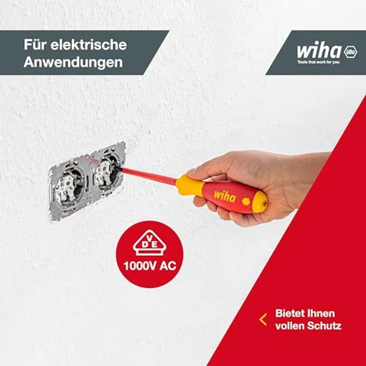 WIHA SoftFinish electric Schlitz-Pozidriv Schraubendrehersatz, 6-tlg – Bild 2