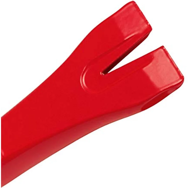 Rennsteig Nageleisen (Stemmeisen, Brechstange, Brecheisen), 100 cm, 6-Kant Spezialstahl, pulverlackiert rot - 27110002 – Bild 4