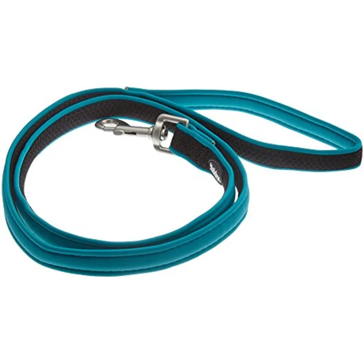 Nobby Leine Mesh Preno, türkis L: 120 cm, B: 15/20 mm, 1 Stück