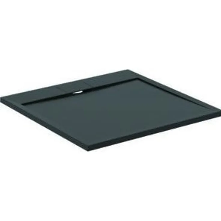 Ideal Standard Ultra Flat S i.life Quadrat-Brausewanne 900x900x30mm Carraraweiß