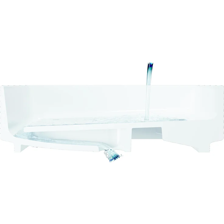 hansgrohe Xuniva Evo E Waschbecken 400/400, ohne Armaturbohrung und Überlauf, SmartClean Technologie, glasiertes Keramik