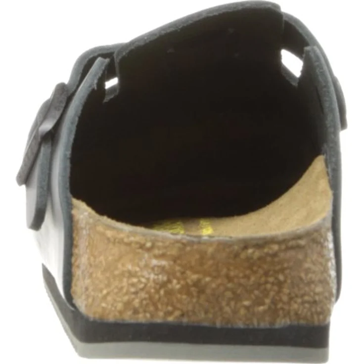 BIRKENSTOCK Boston Schwarz Superlaufsohle Naturleder – Bild 3
