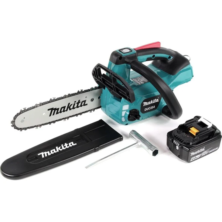 Makita DUC254M1, Akku-Kettensäge mit 25 cm Schnittlänge, Brushless Motor und Torque-Boost-Mode