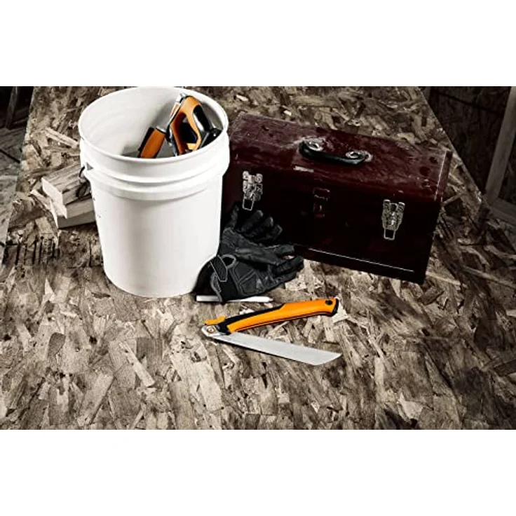 Fiskars Klappsäge Pro, 25 cm PowerTooth™ Blatt, ergonomischer Griff, inkl. Sicherheitsmechanismus – Bild 6