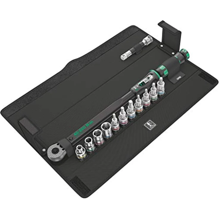 Wera 05075680001 Click-Torque C 3 Set 1 Drehmomentschlüsselsatz, Schwarz, 13-Teilig – Bild 2