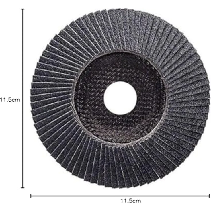 Bosch Professional Fächerschleifscheibe (für Winkelschleifer verschiedene Materialien, Ø 115 mm, Körnung 80) – Bild 6