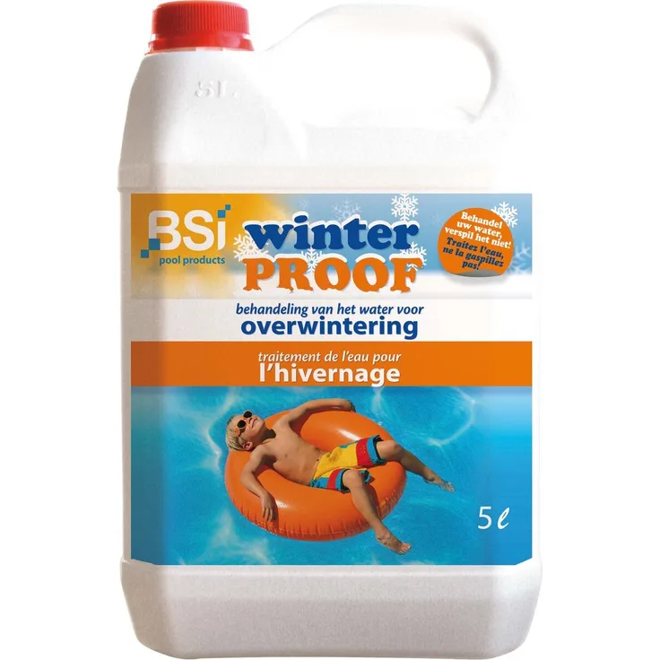 BSI Winterfest 5 Liter, Schwimmbad-Überwinterungsmittel für langfristigen Schutz bei -20 °C bis 100 °C