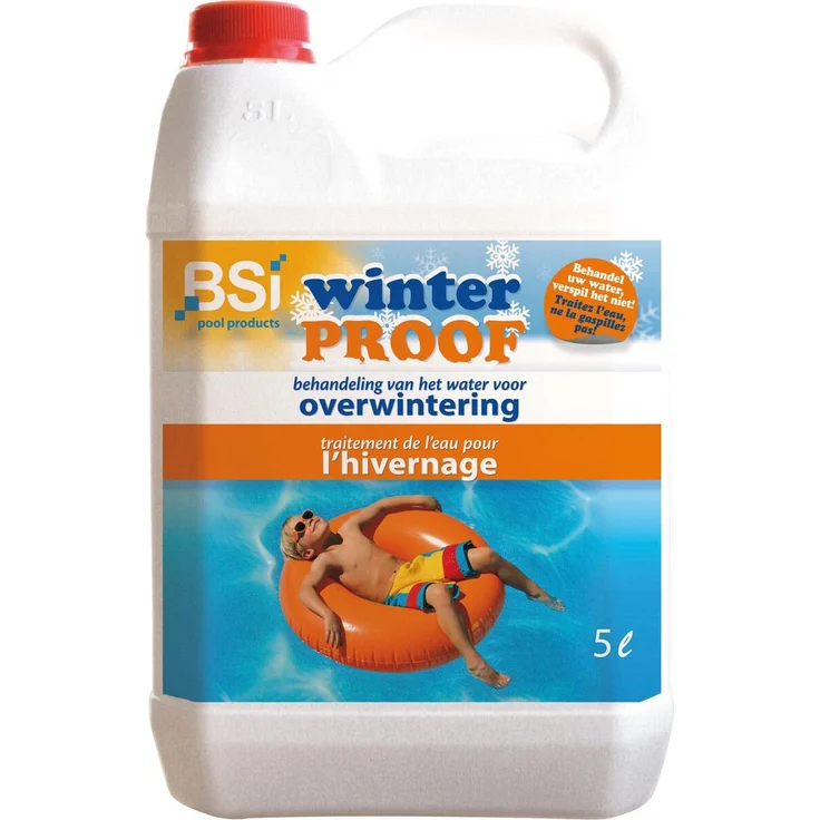 BSI Winterfest 5 Liter, Schwimmbad-Überwinterungsmittel für langfristigen Schutz bei -20 °C bis 100 °C