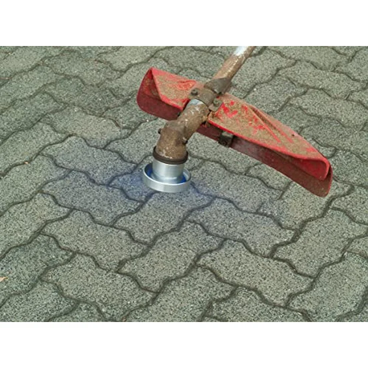 Ratioparts 6-707 Unkrautbürste OCTO 200 mm, 25,4 mm Durchmesser-Bohrung 8 Fäden Wildkrautbürste Reinigungsbürste, Blau – Bild 4