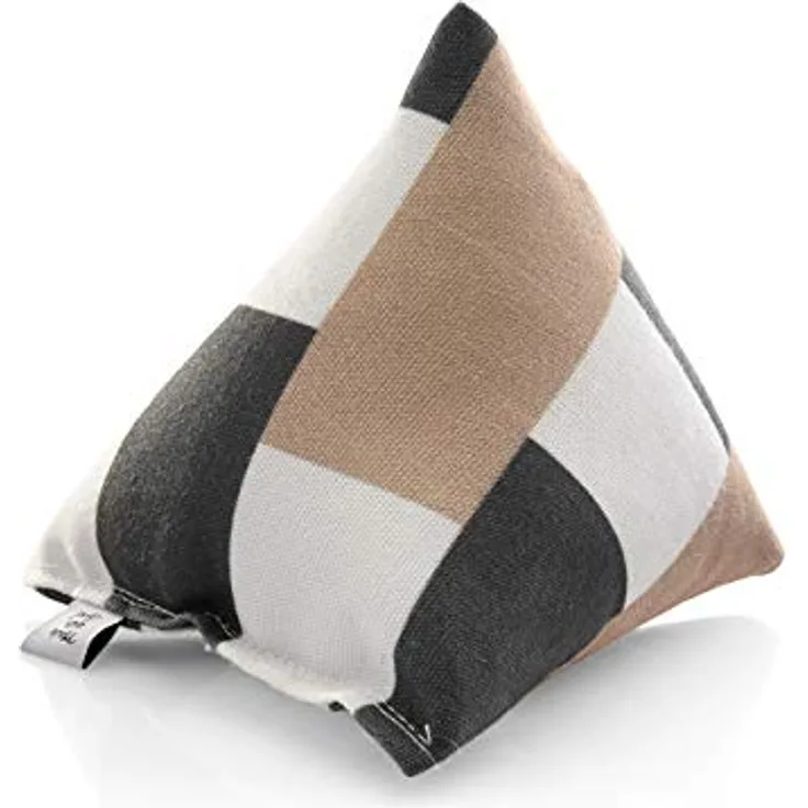 CanadianCat Company | Schmusekissen Pyramide XL Karo mit Katzenminze für Katzen