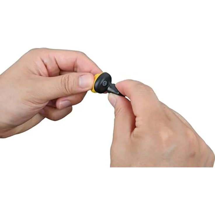 Kerbl Gehörschutzstöpsel Kerbl works Buds BT, In-Ear Kopfhörer mit Bluetooth, Geräuschunterdrückung und Awareness-Modus, 31 dB Lärmschutz, Schwarz – Bild 7