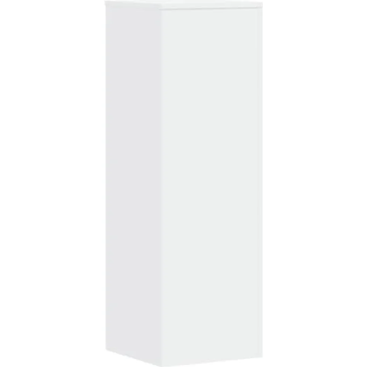 vidaXL Blumenständer Pflanzenständer 2 Stk Weiß Spanplatte 33x33x100 cm Hohle Konstruktion zur Stabilitätserhöhnung – Bild 7