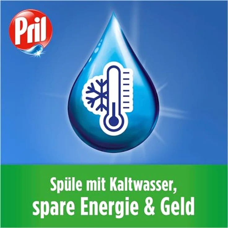 PRIL Pril Spülmittel Original 675ml, hohe Fettlösekraft, blaue Flasche – Bild 5