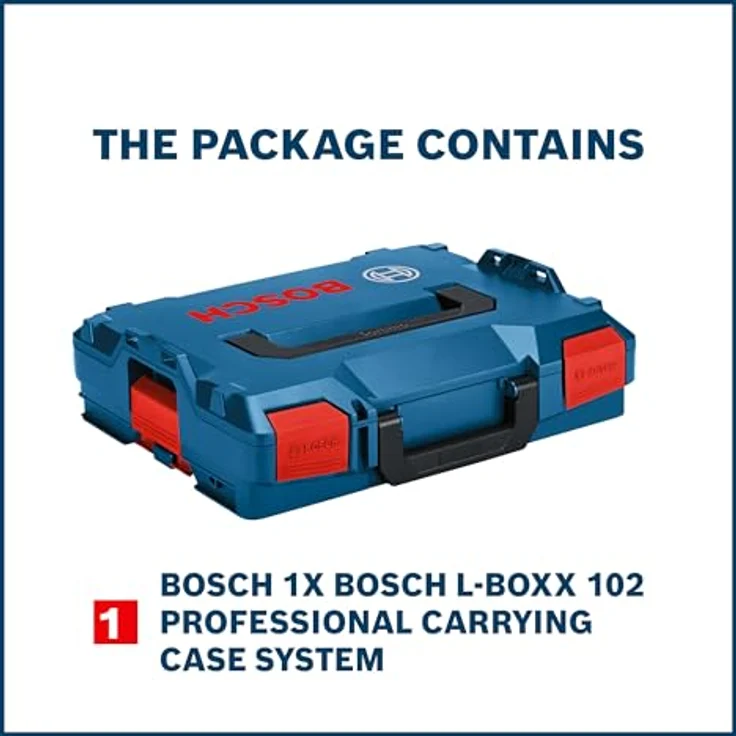 Bosch Professional L-Boxx 102, leer Werkzeugkiste, blau/rot, 1600A012FZ – Bild 4