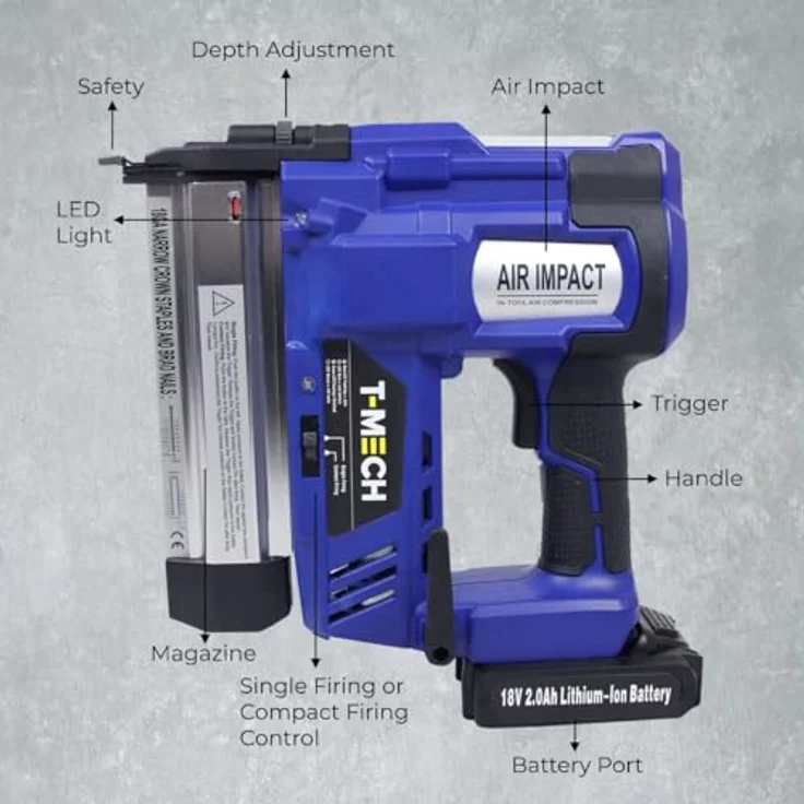 T-Mech Nagelpistole / Elektrotacker – Bild 5