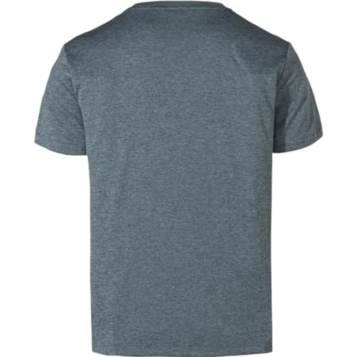 Vaude Essential T-Shirt, Herren-Arbeitsshirt aus 100% Polyester, feuchtigkeitstransportierend, blau, Größe M – Bild 2