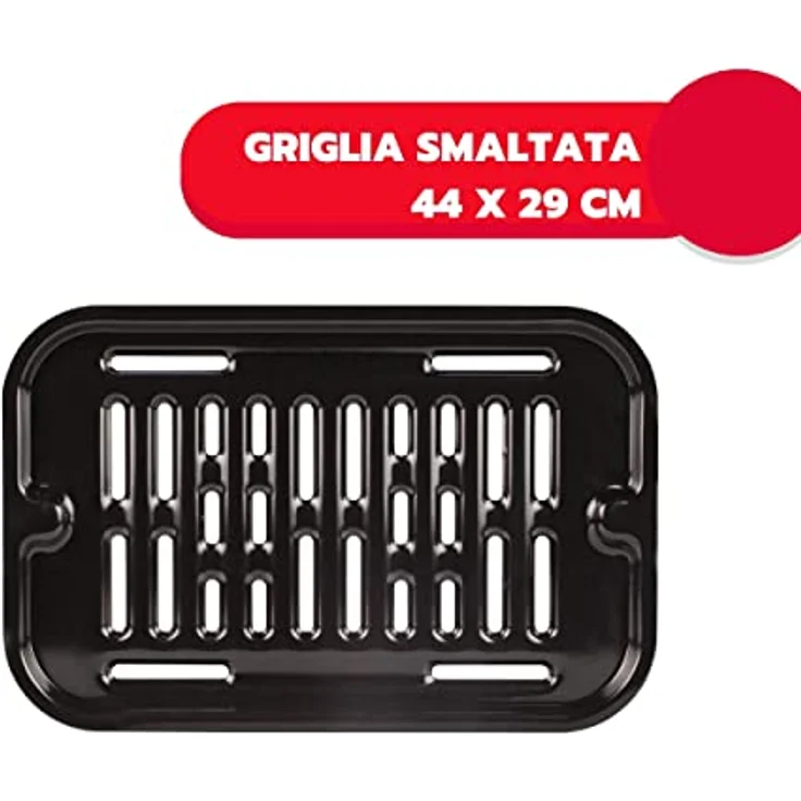 Poly Pool ARBBQ01 Elektrogrill, 2 kW mit 44 x 29 cm emailliertem Grill, Edelstahl-Heizspirale und abnehmbarer Fettauffangschale – Bild 4