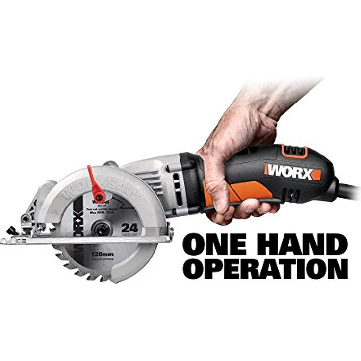 WORX WX429 400W 120mm WORX Säge Kompakt Kreissäge – Bild 4