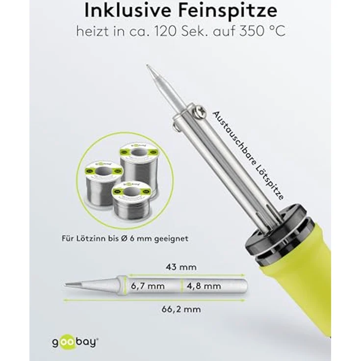 Fixpoint 51206 60W Lötkolben für professionelle Lötarbeiten – Bild 5