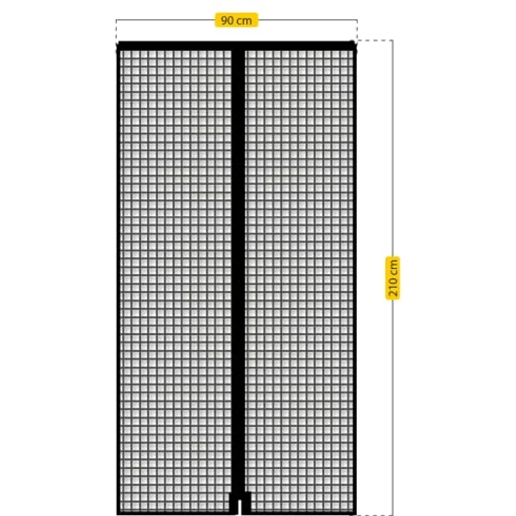 Schellenberg Insektenschutz-Magnetvorhang 90 x 210 – Bild 6