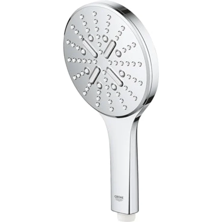 Grohe Handbrause RainShower SmartActive 130, Mit EcoJoy 9,5 l 3 Strahlarten - Chrom – Bild 3
