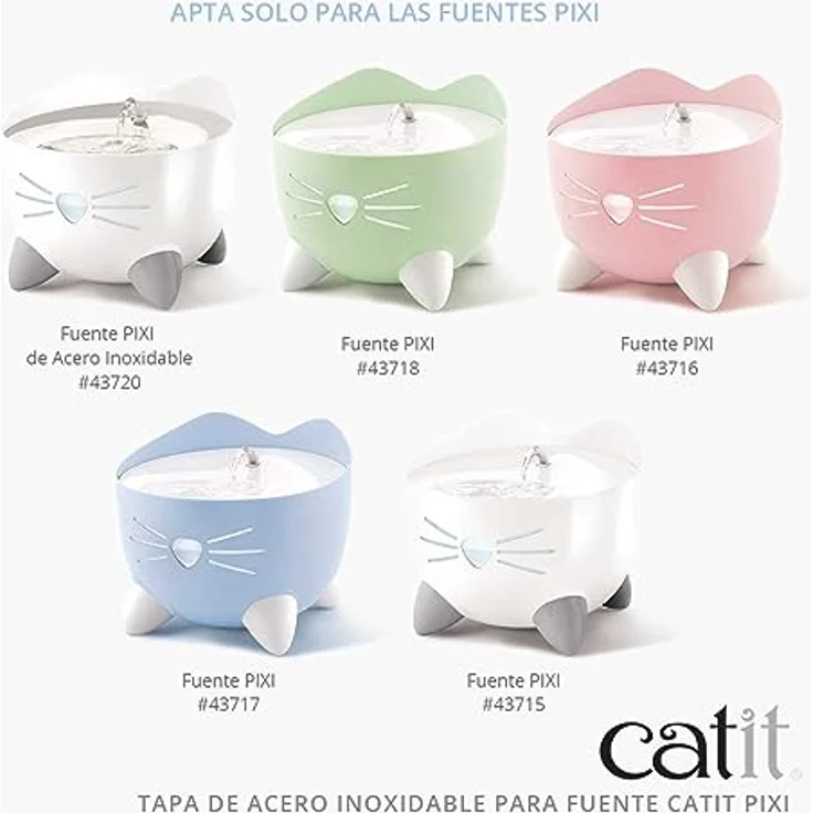 Catit 44845 Pixi Katzentränke, Stahl – Bild 2