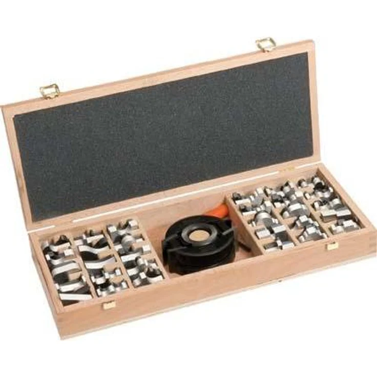 Magni Werkzeugkoffer Univ.-Werkzeugsatz Profil 1-10 im Holzetui