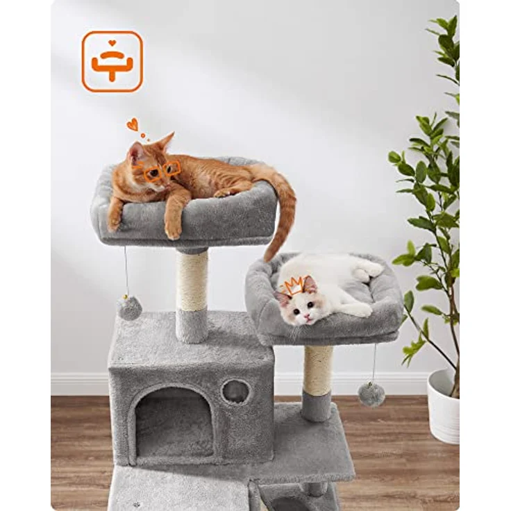 Feandrea Kitty (165 cm, Grey), Katzenbaum – Bild 4