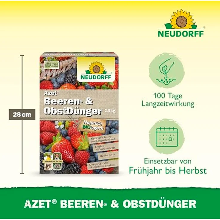 NEUDORFF Azet BeerenDünger 2,5 kg - 161 – Bild 3