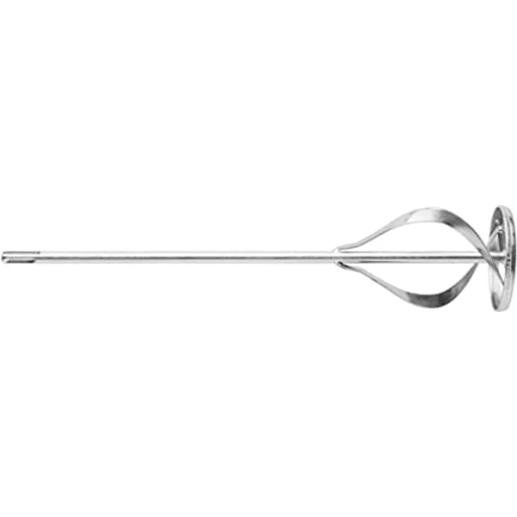 HARDY WORKING TOOLS Hardy Mörtelrührer 75 mm x 400 mm SDS-Plus, verzinkter Baurührer für präzises Mischen von Mörtel, Kleber und Farbe – Bild 1