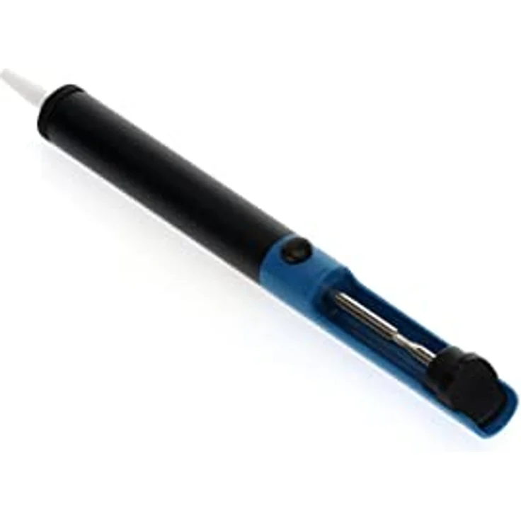 GEDORE Lötabsauger zum Entfernen von Lötresten, 22 cm, Schwarz-Blau – Bild 3