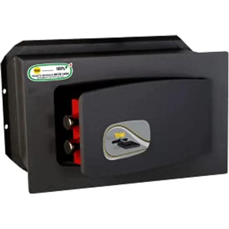 Yale Serie Y320 Wandtresor 320 Wall Safe ONLY Key Certified, Schwarz, XXS-340x210x200