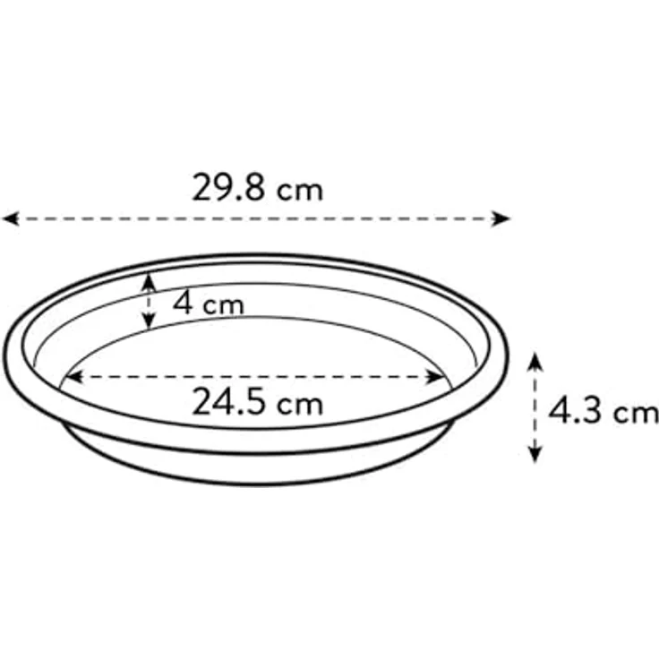 elho Universal Untersetzer Rund 30 - Untersetzer für Innen, Außen und Zubehör - Grün/Thymian Grün – Bild 3