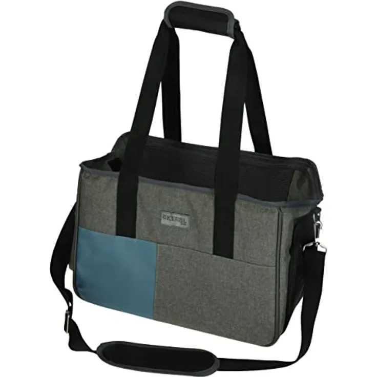 Tragetasche Vacation 40x20x27cm grau/blau