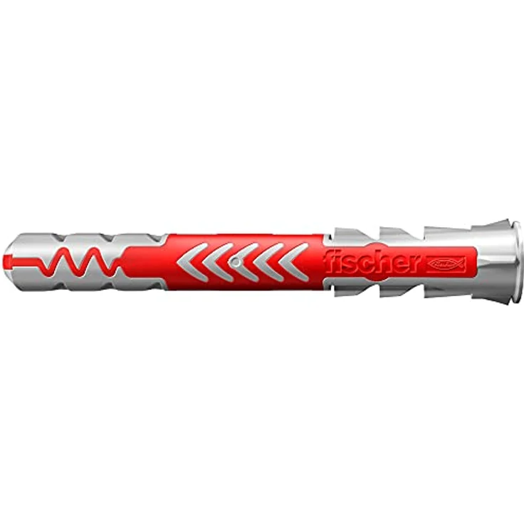 fischer DUOPOWER 10 x 80 S, Universaldübel mit Sicherheitsschraube, 2-Komponenten-Dübel, Kunststoffdübel zur Befestigung in Beton, Ziegeln, Stein, Gipskarton uvm., 10 Dübel + 10 Schrauben - Preisvergleich – Bild 2