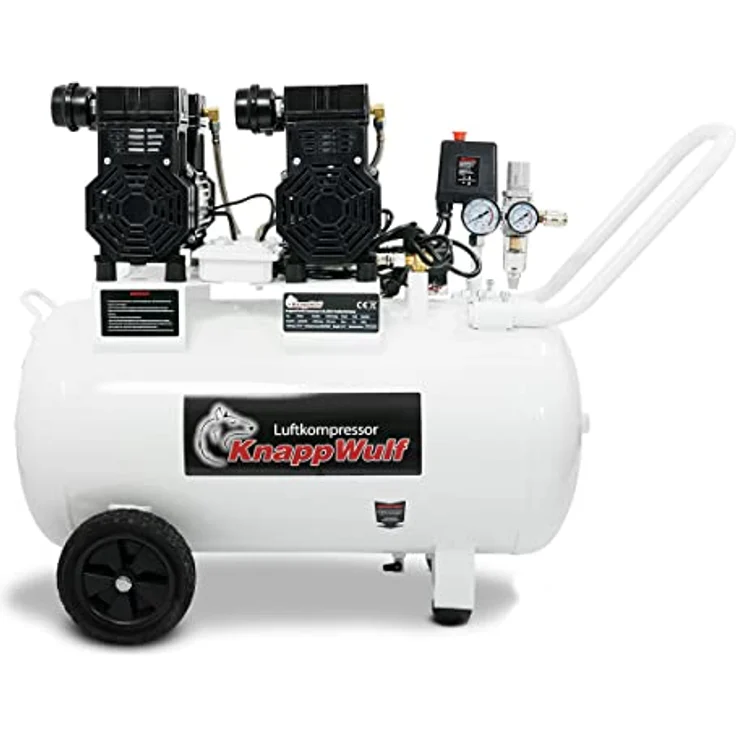 KnappWulf Kompressor "mucksmäuschenstill" Modell KW2070 DIE NEUE GENERATION 8bar Druckluftkompressor 69db – Bild 2
