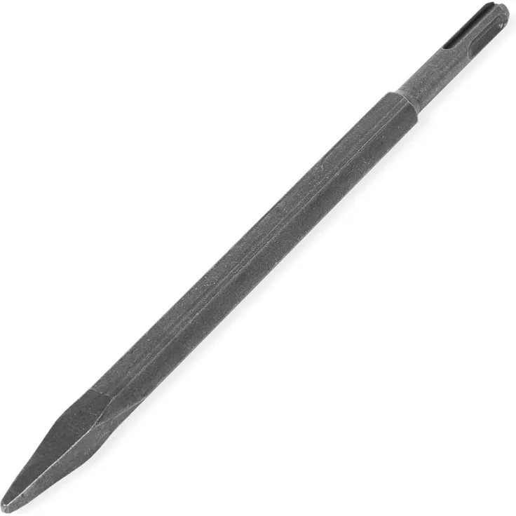 EBERTH Spitzmeißel SDS Plus, Hartmetall Meißel 250mm x 13mm für Abbruch- und Durchbrucharbeiten