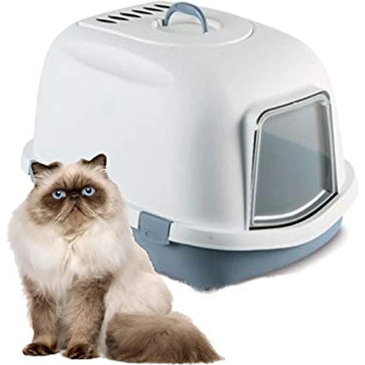 Zolux toilet Jumbo L Blue (Katzenklo geschlossen), Katzenklo – Bild 6