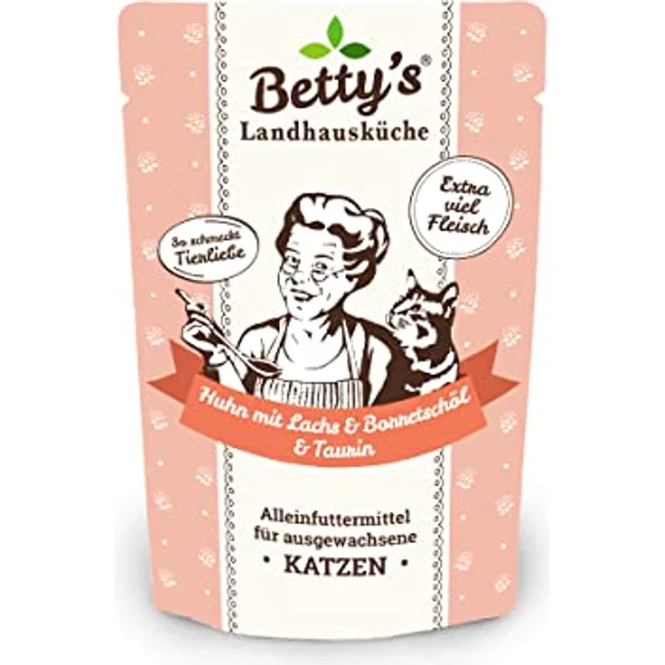 Boswelia Frischebeutel Katze Huhn & Lachs mit Borretschöl 100g