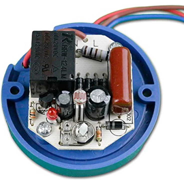 McShine Dämmerungsschalter "midi", IP44, 230V/10A, regulierbare Schaltschwelle, weiß – Bild 5