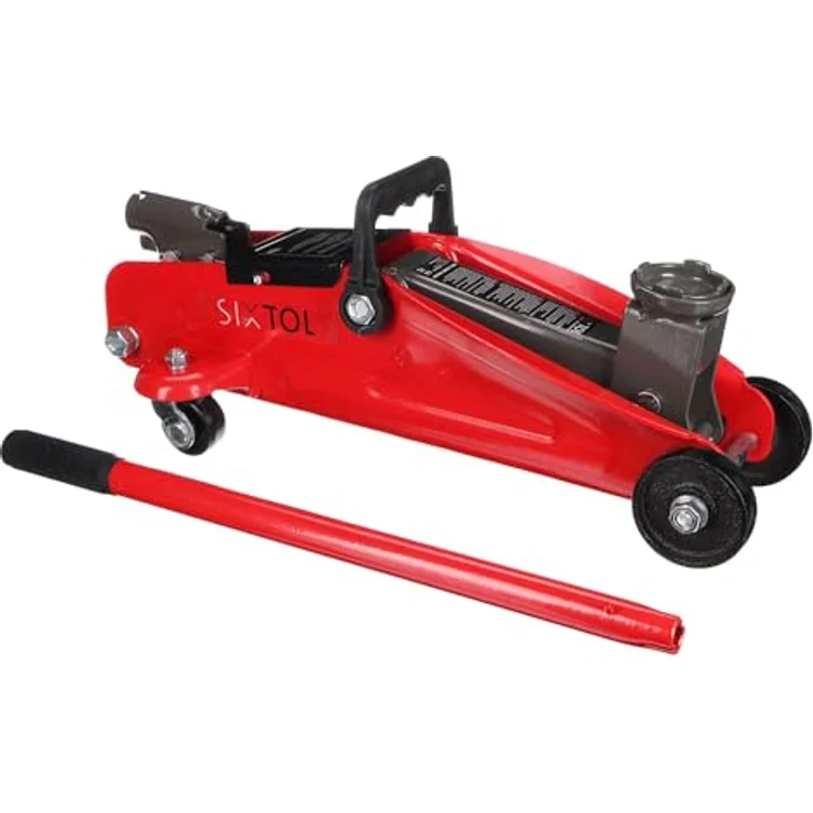 Sixtol Pojízdný hydraulický zvedák 2t nízkoprofilový SX Jack MINI 2T, Hochwertiger Mobil-Hydraulik-Wagenheber, 2t Tragfähigkeit, Flachprofil – Bild 3