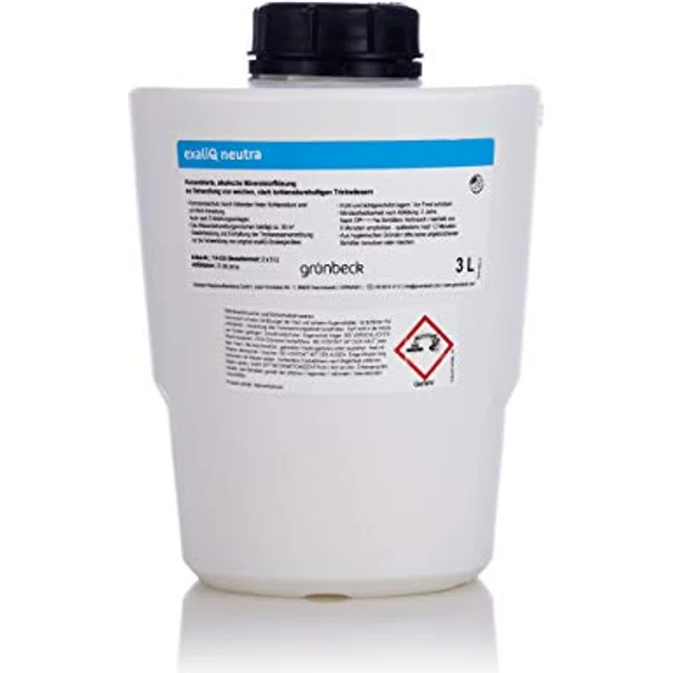 Grünbeck Mineralstofflösung exaliQ neutra (2 x 3 Liter Flasche, 365 x 195 x 270 mm) 114035 - Korrosionsschutz für weiche, kohlensäurehaltige Wässer – Bild 3