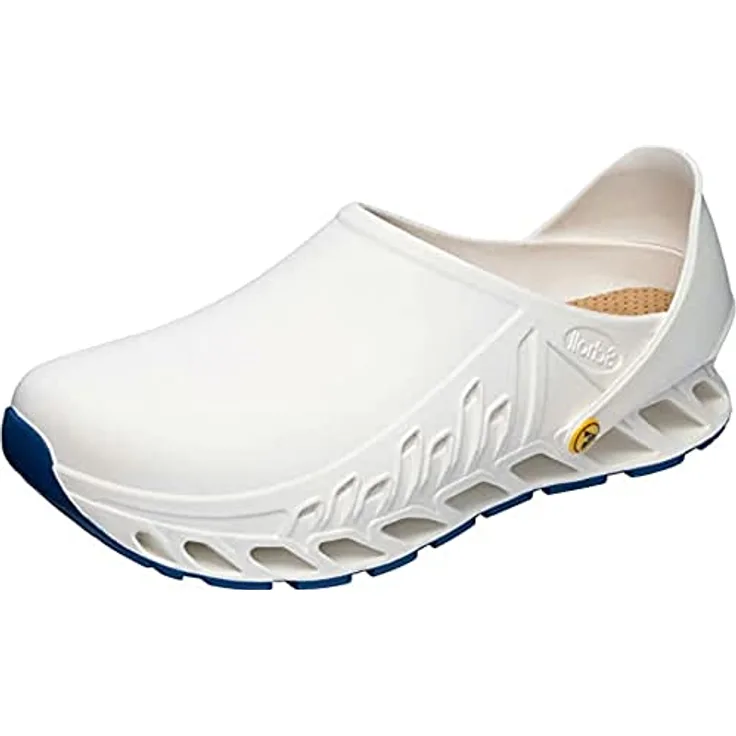 Mobilex Scholl Evoflex Sicherheitsschuhe, unisex weisse Clogs, Größe 40, Kunstleder